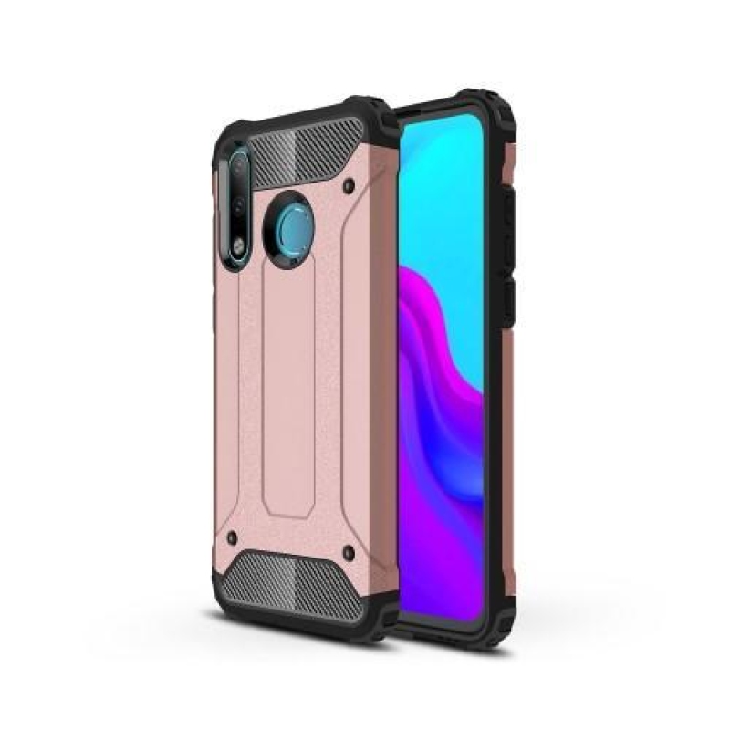 Armor odolný hybridný obal pre Huawei P30 Lite - ružovozlatý