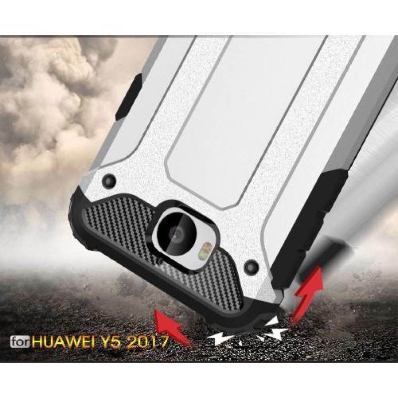 Armor odolný obal na Huawei Y6 (2017) - sivý