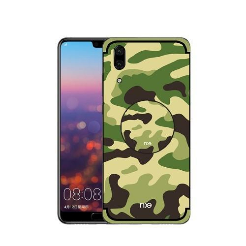 Army hyridný gélový obal na Huawei P20 - svetlozelený