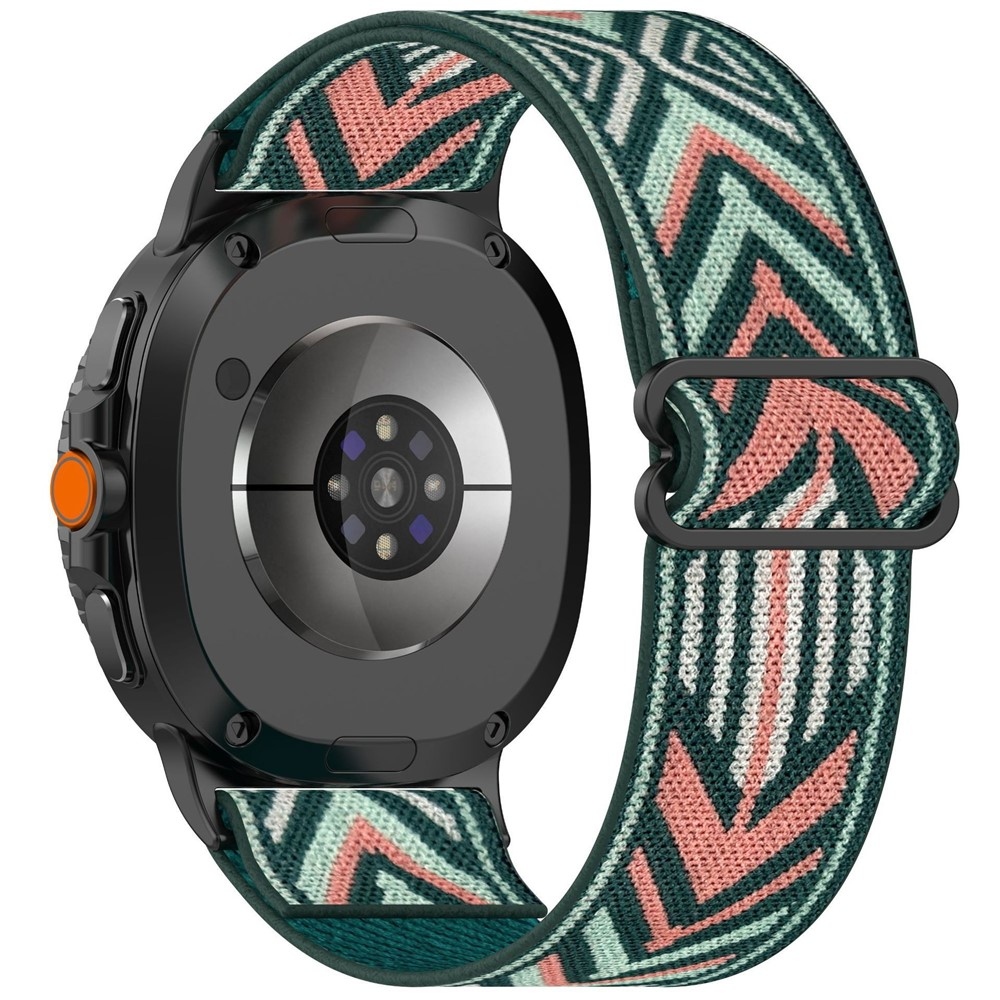 Arrow nylonový elastický remienok na Samsung Galaxy Watch8 Classic 46mm/Watch8 44mm/40mm - vzor C
