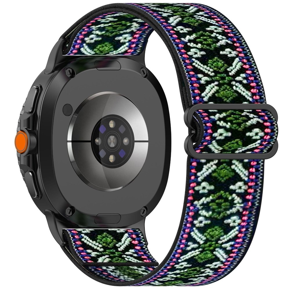 Arrow nylonový elastický remienok na Samsung Galaxy Watch8 Classic 46mm/Watch8 44mm/40mm - vzor F
