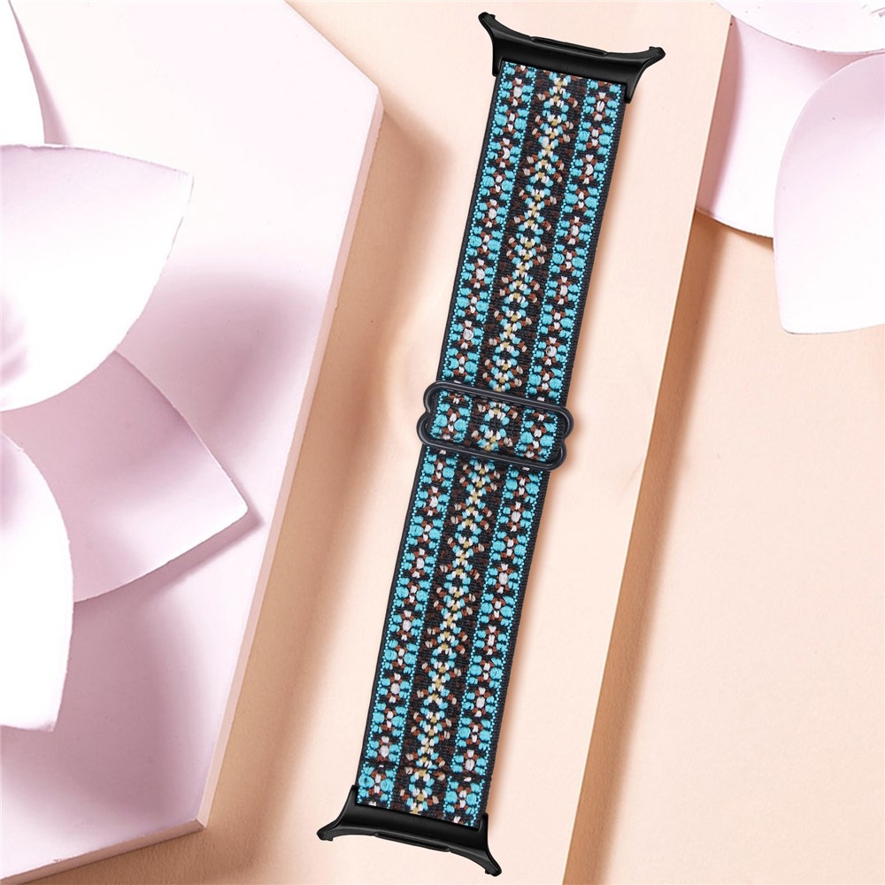 Arrow nylonový elastický remienok na Samsung Galaxy Watch9 40mm/44mm - vzor C