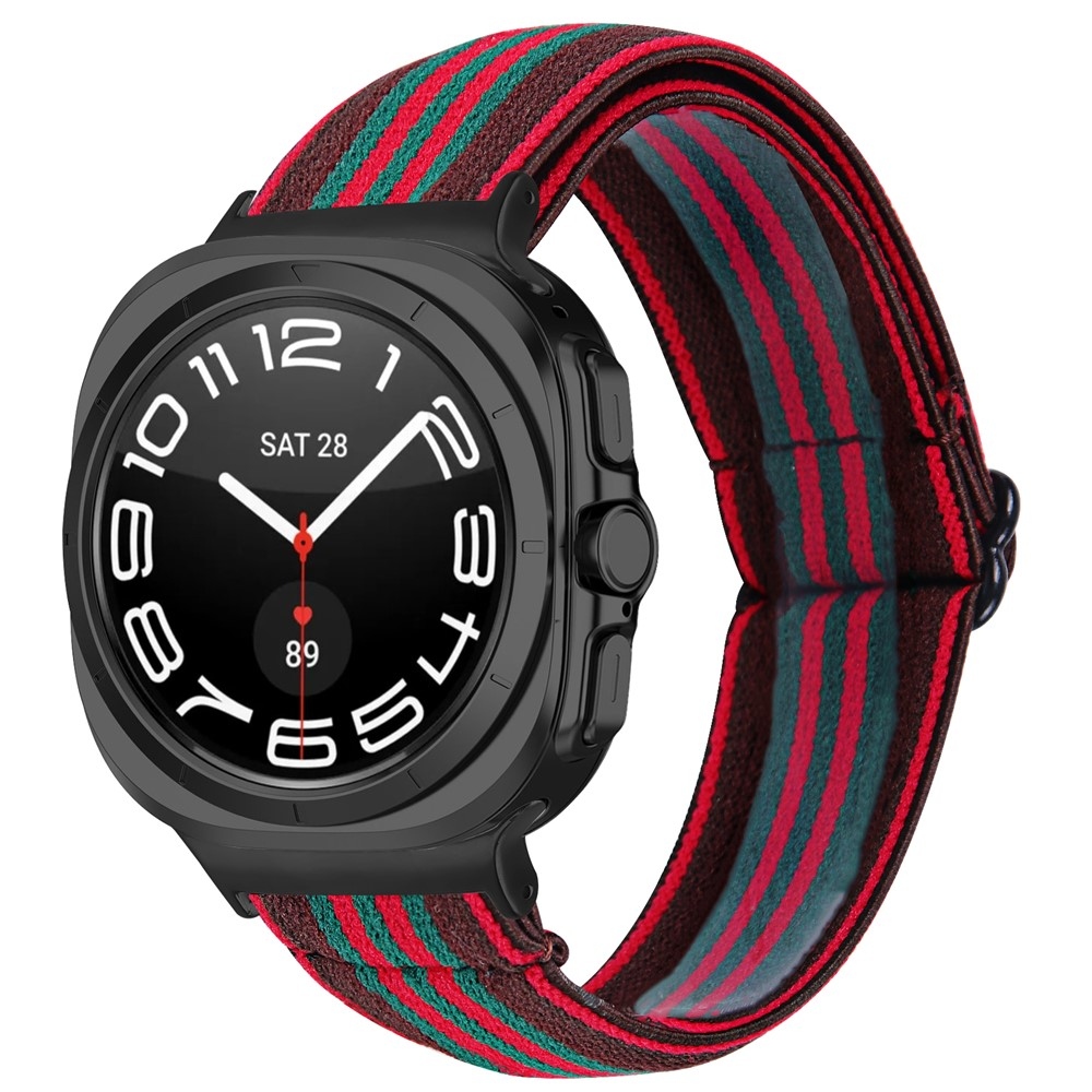 Arrow nylonový elastický remienok na Samsung Galaxy Watch9 40mm/44mm - vzor E