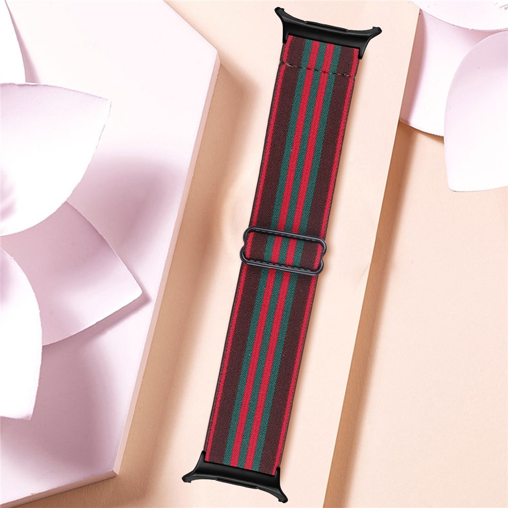 Arrow nylonový elastický remienok na Samsung Galaxy Watch9 40mm/44mm - vzor E