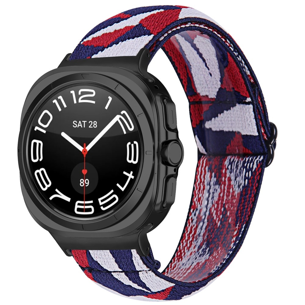 Arrow nylonový elastický remienok na Samsung Galaxy Watch9 40mm/44mm - vzor H