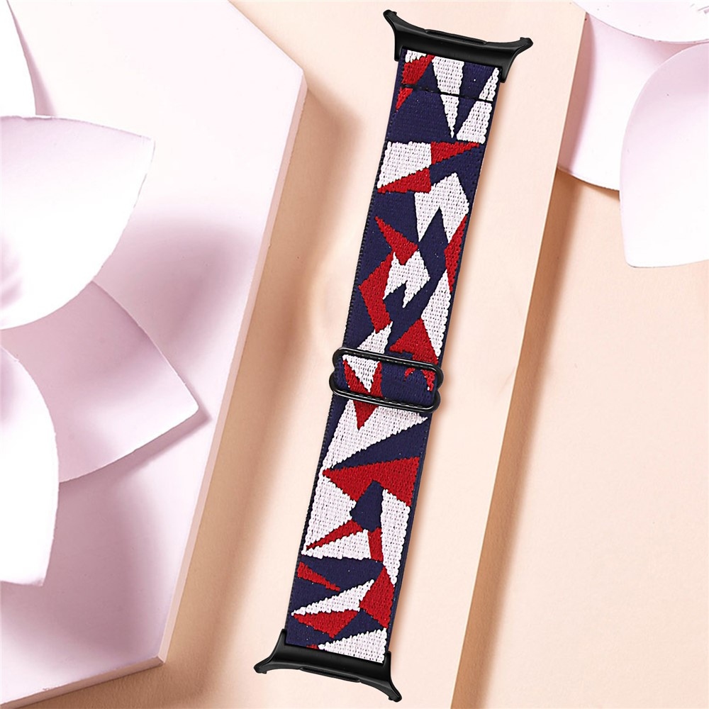 Arrow nylonový elastický remienok na Samsung Galaxy Watch9 40mm/44mm - vzor H
