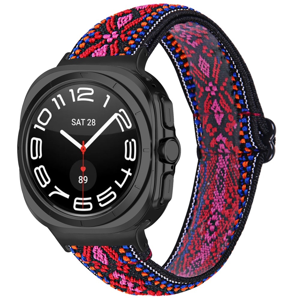Arrow nylonový elastický remienok na Samsung Galaxy Watch9 40mm/44mm - vzor J