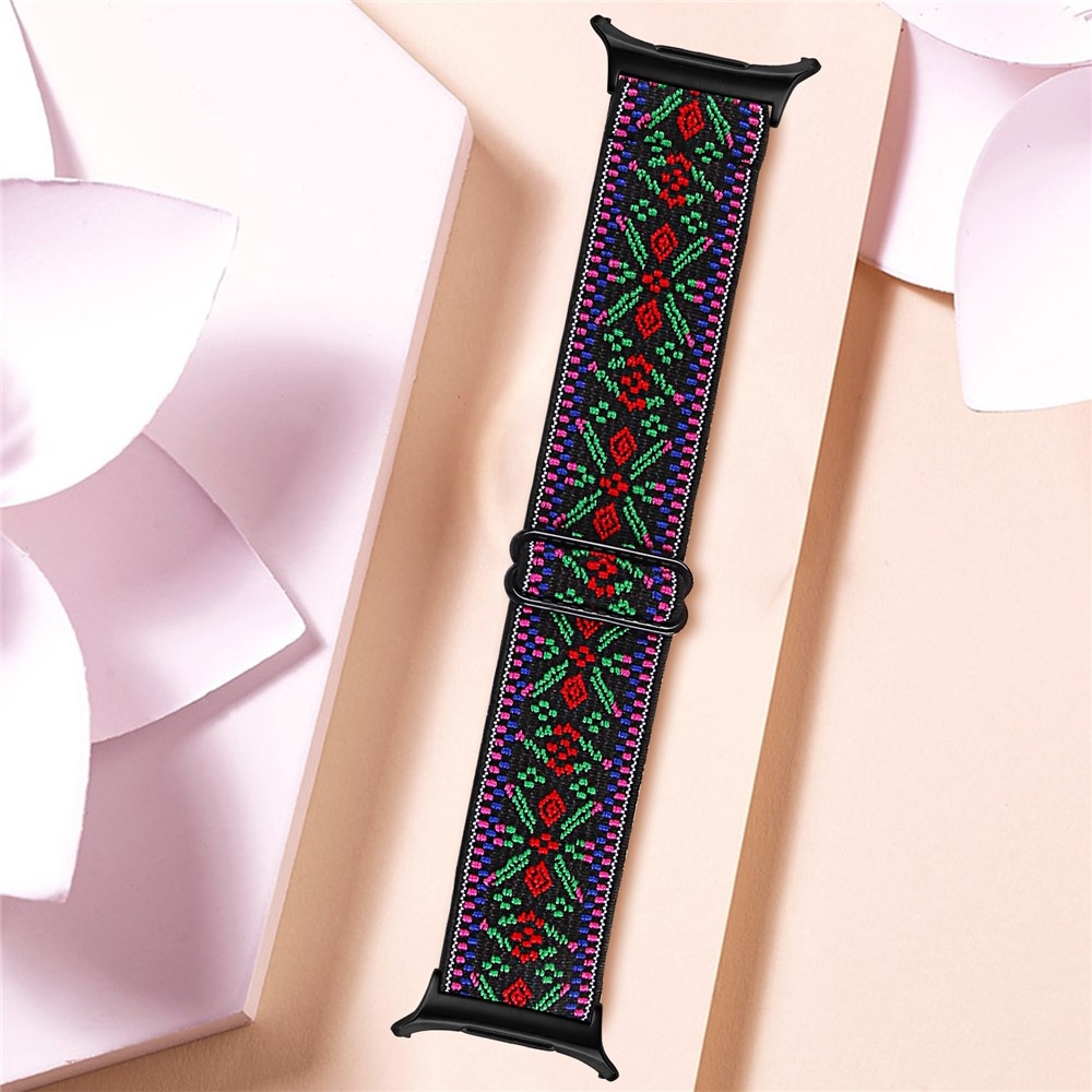 Arrow nylonový elastický remienok na Samsung Galaxy Watch9 40mm/44mm - vzor K