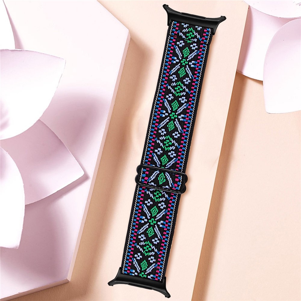 Arrow nylonový elastický remienok na Samsung Galaxy Watch9 40mm/44mm - vzor L