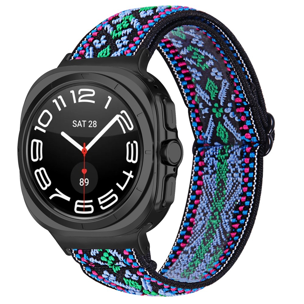 Arrow nylonový elastický remienok na Samsung Galaxy Watch9 40mm/44mm - vzor L