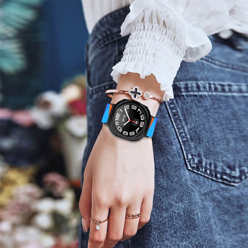 Arrow nylonový elastický remienok na Samsung Galaxy Watch9 40mm/44mm - vzor M