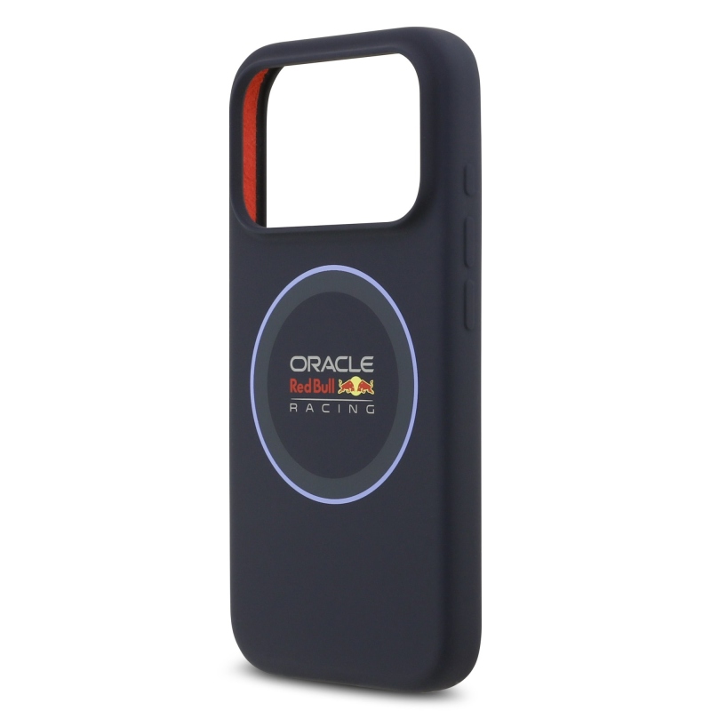 Red Bull Silikónový zadný kryt MagSafe Blue Ring pre iPhone 17 Pro Navy