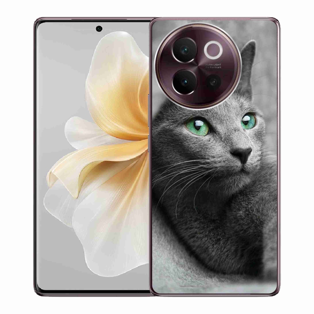 Gélový kryt mmCase na Vivo V40 Lite 5G - mačka 2