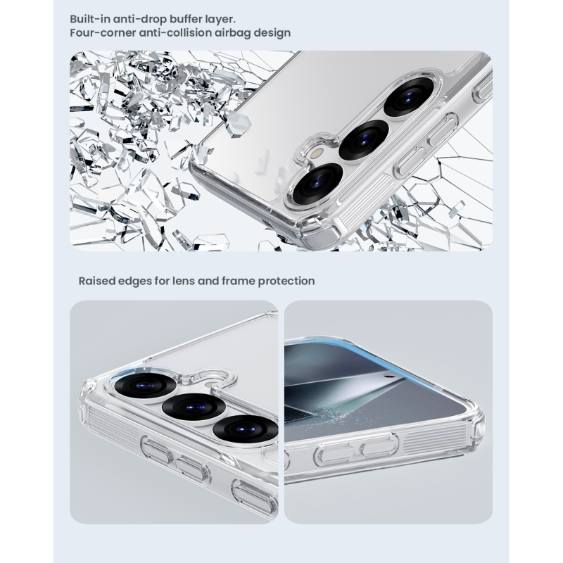 Nillkin Nature TPU PRE Kryt pre Samsung Galaxy S25+ Transparent