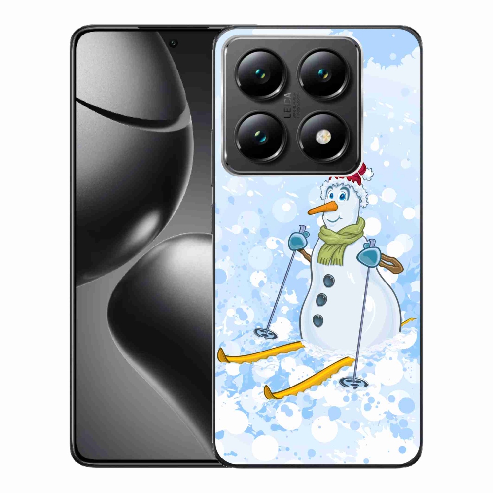Gélový kryt mmCase na Xiaomi 14T Pro - snehuliak