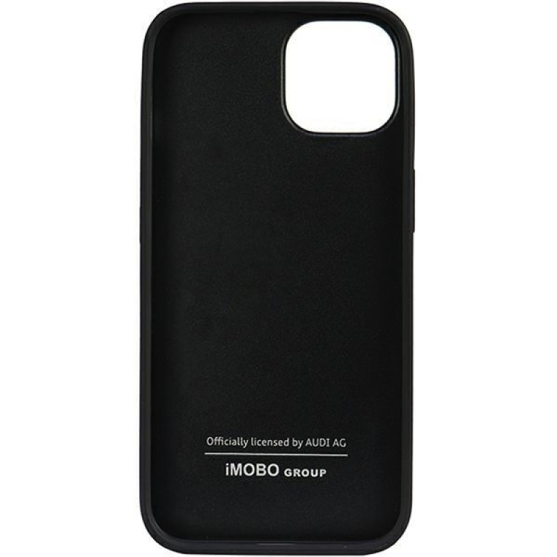 Audi Genuine Leather Zadný Kryt pre iPhone 11/XR Black