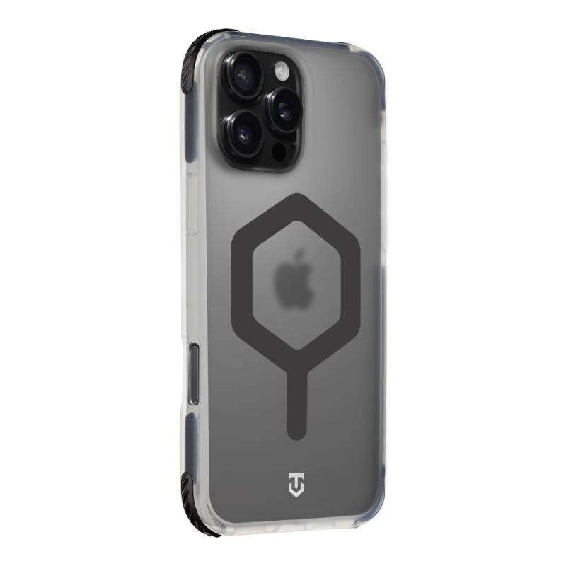 Taktický kryt MagForce Hexagon pre Apple iPhone 16 Pro Max T-Black