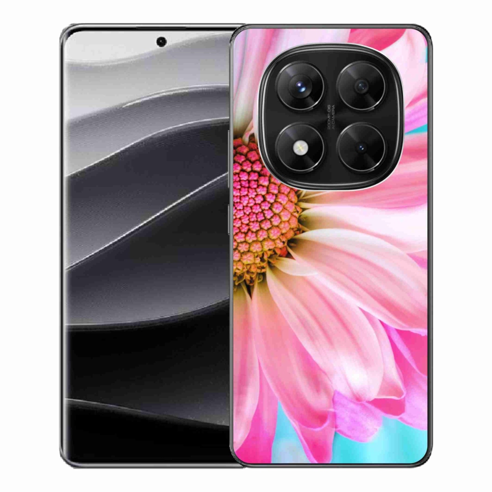 Gélový kryt mmCase na Xiaomi Redmi Note 14 Pro 5G/Poco X7 5G - ružová kvetina
