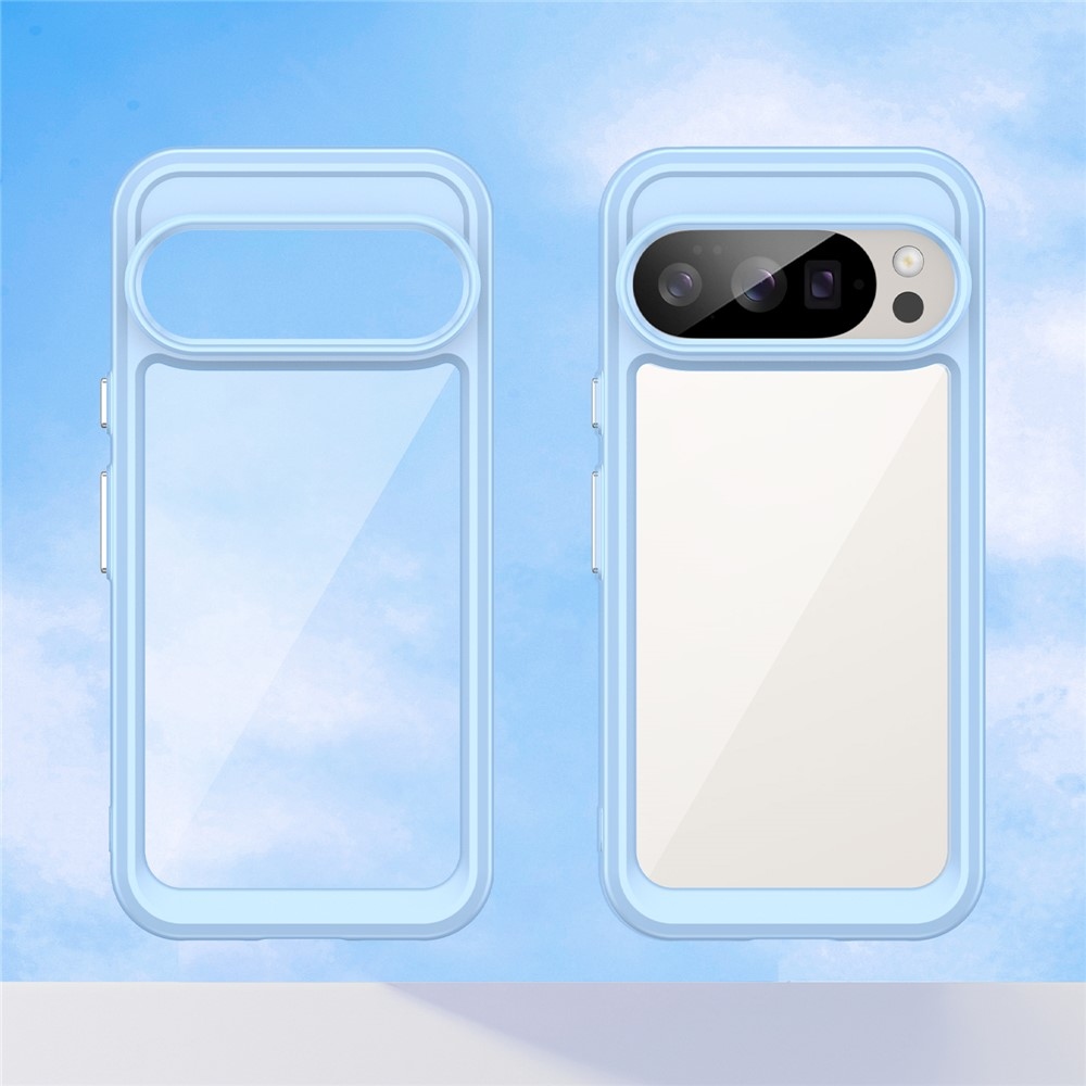 Gélový obal s pevným chrbtom na Google Pixel 10 Pro/Pixel 10 - modrý