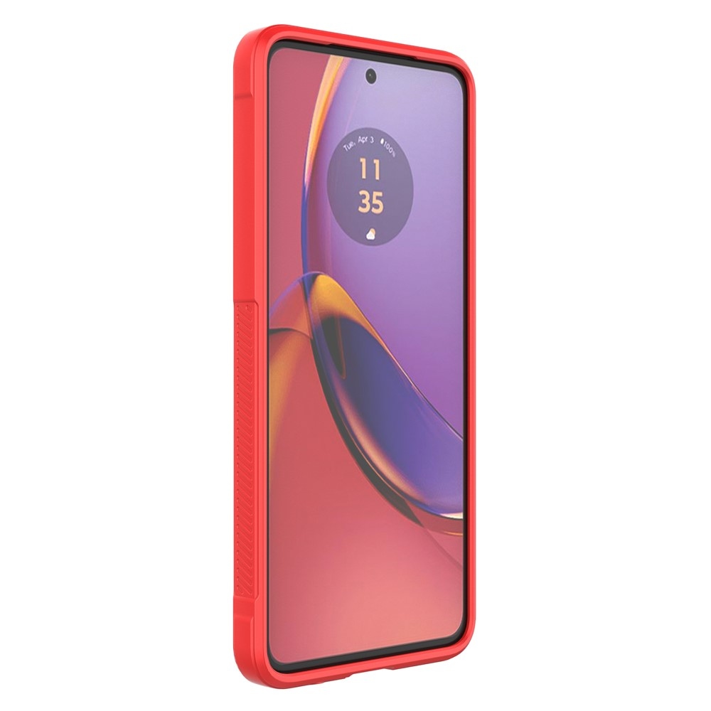 Rugg odolný gélový obal na Motorola Moto G84 5G - červený