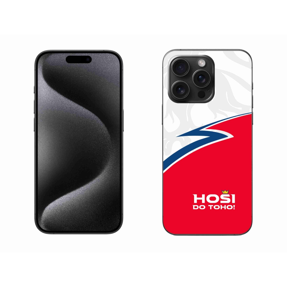 Gélový kryt mmCase na iPhone 15 Pro Max - chlapci do toho 1