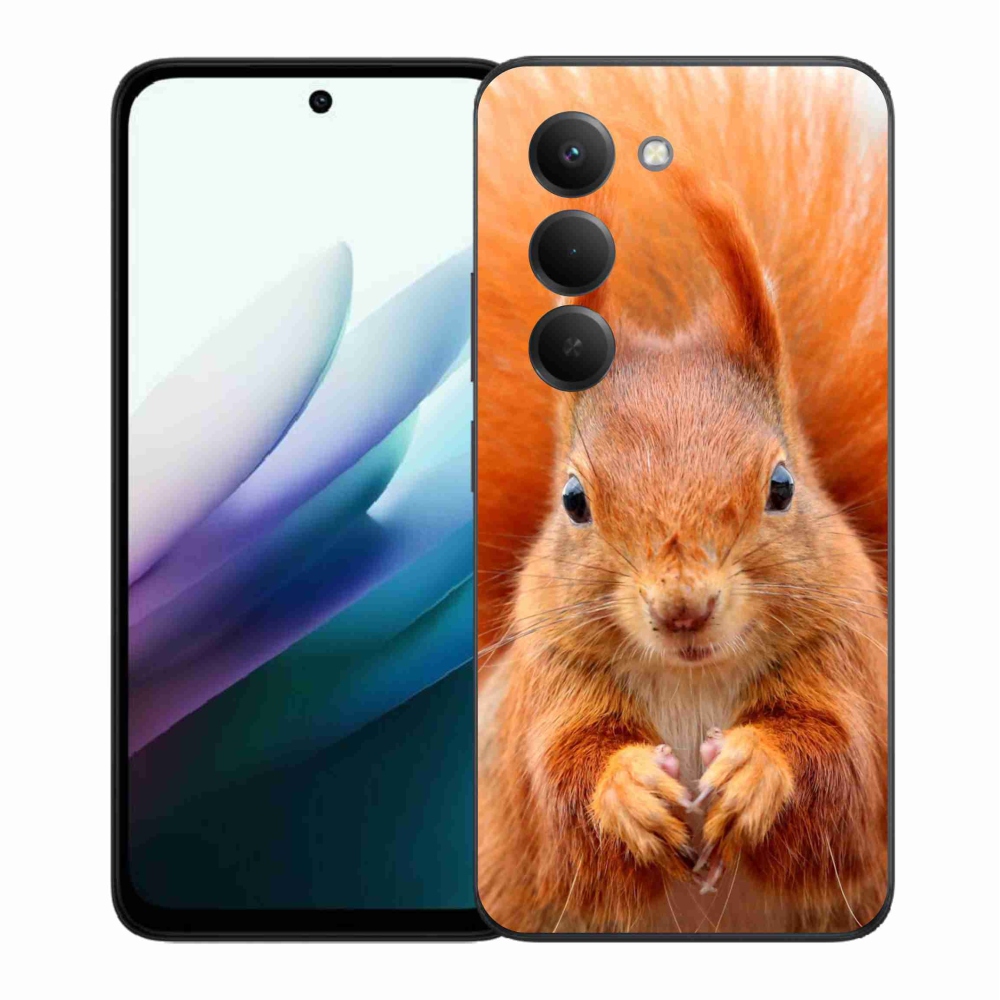 Gélový kryt mmCase na Xiaomi Redmi 15 4G/5G (171mm) - veverička