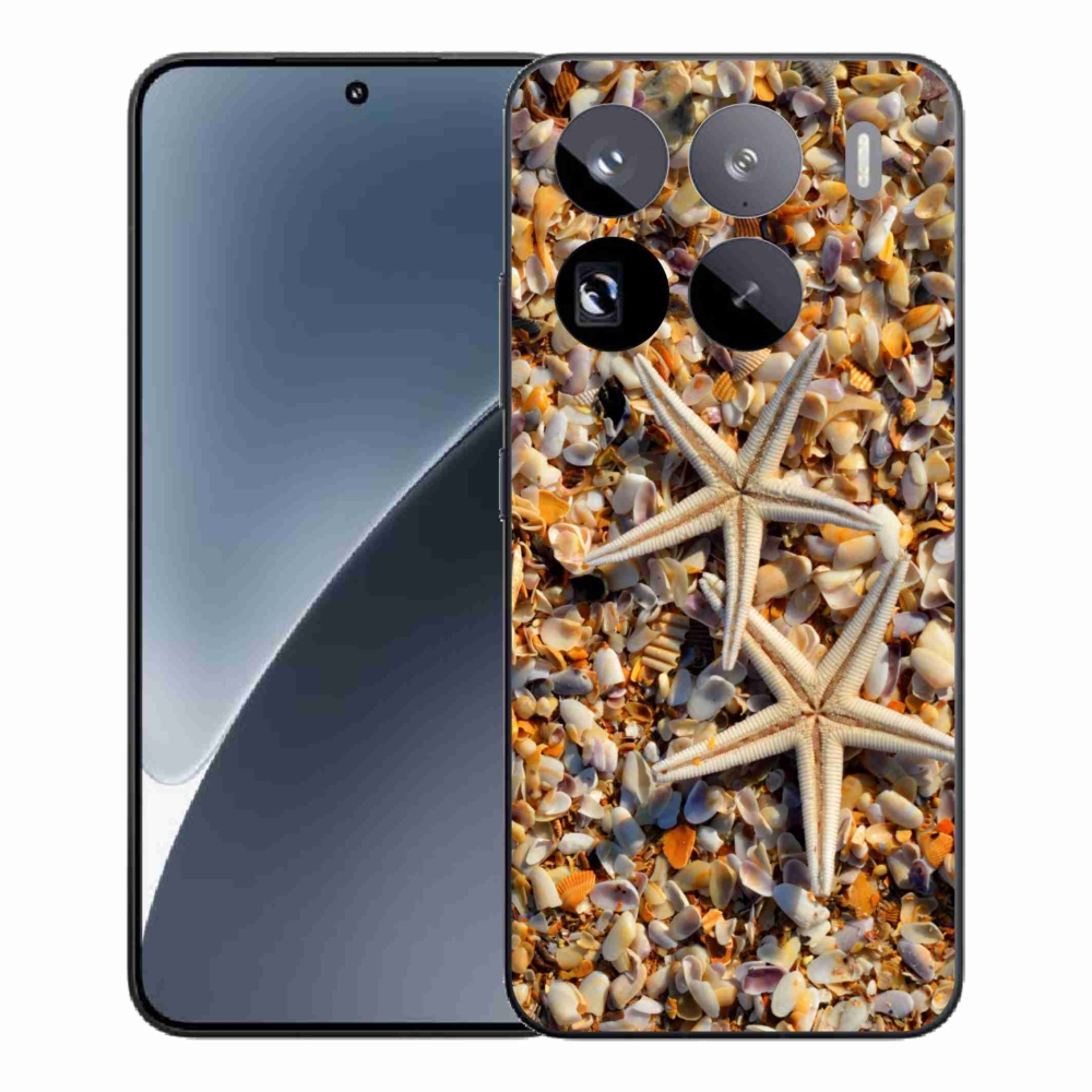 Gélový kryt mmCase na Xiaomi 15 Pro - morské hviezdice
