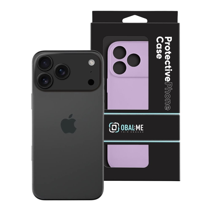 OBAL:ME Matný TPU kryt pre Apple iPhone 17 Pro Max fialový
