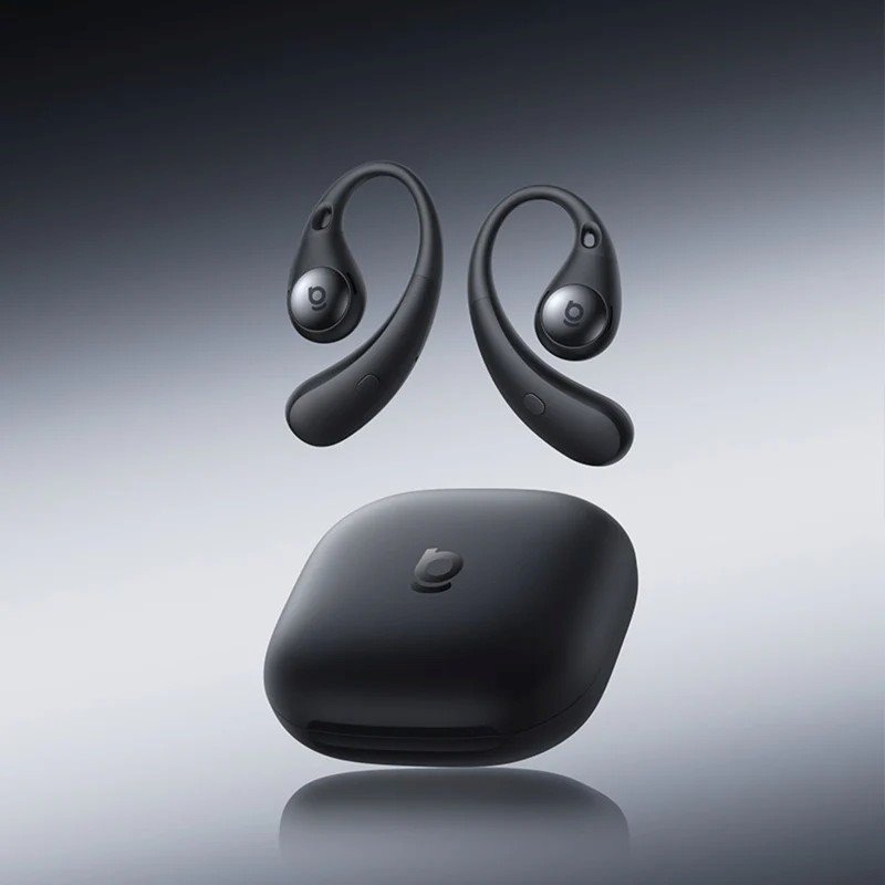 Bezdrôtové slúchadlá Baseus Bass BF1 Pro Eli Sport 2 v čiernej farbe Cosmic Black