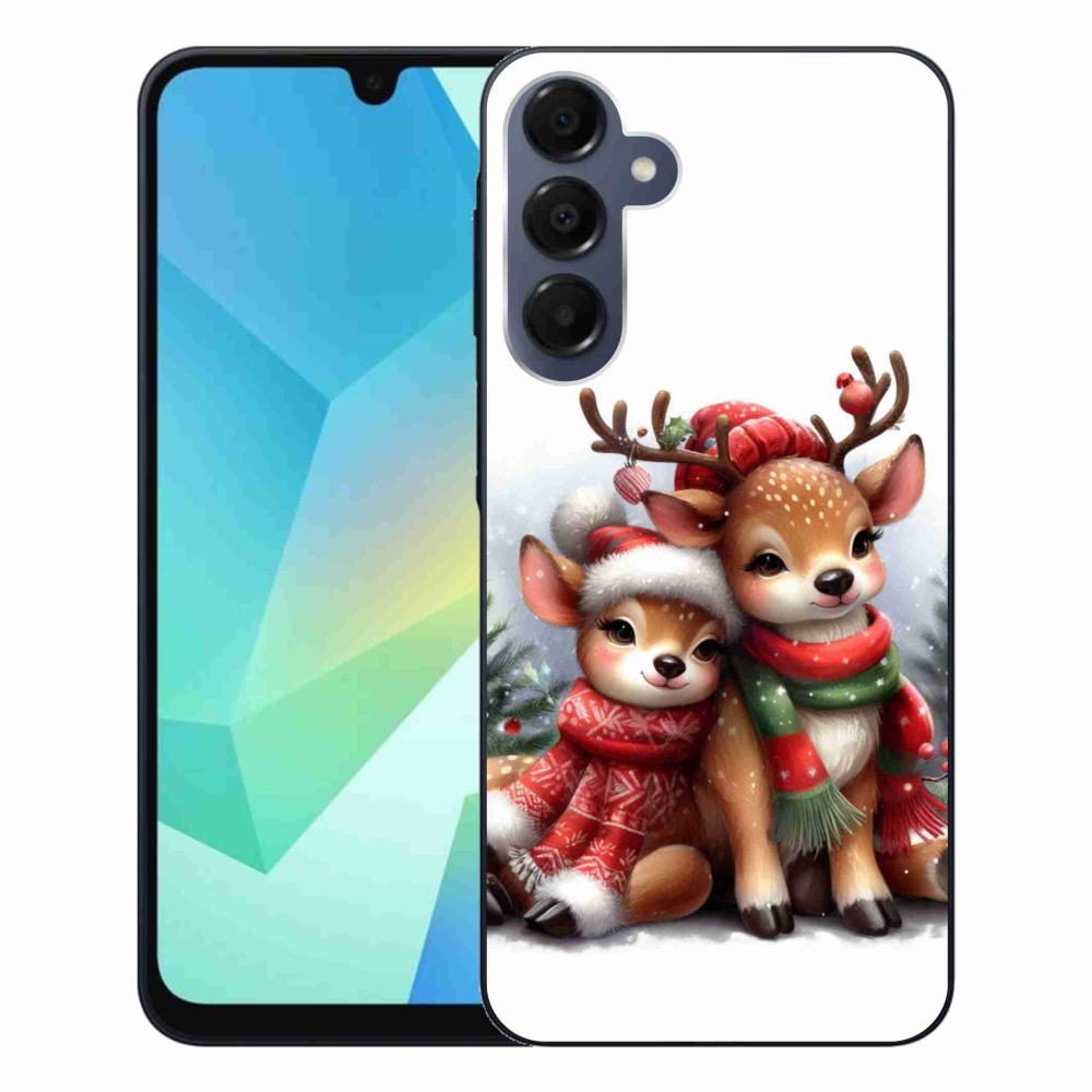 Gélový kryt mmCase na Samsung Galaxy A16 4G/5G - vianočné soby
