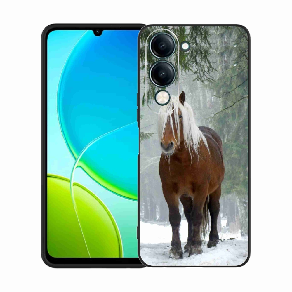 Gélový kryt mmCase na Vivo Y29s 5G - kôň v lese