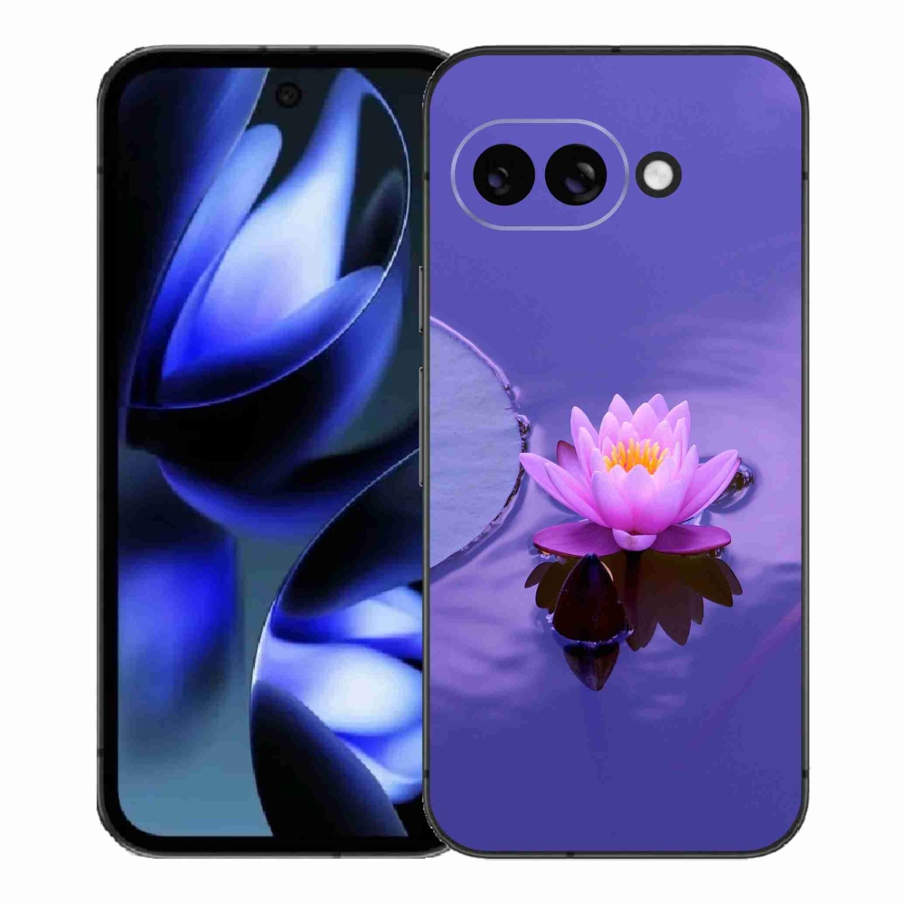 Gélový kryt mmCase na Google Pixel 9a - kvet na hladine
