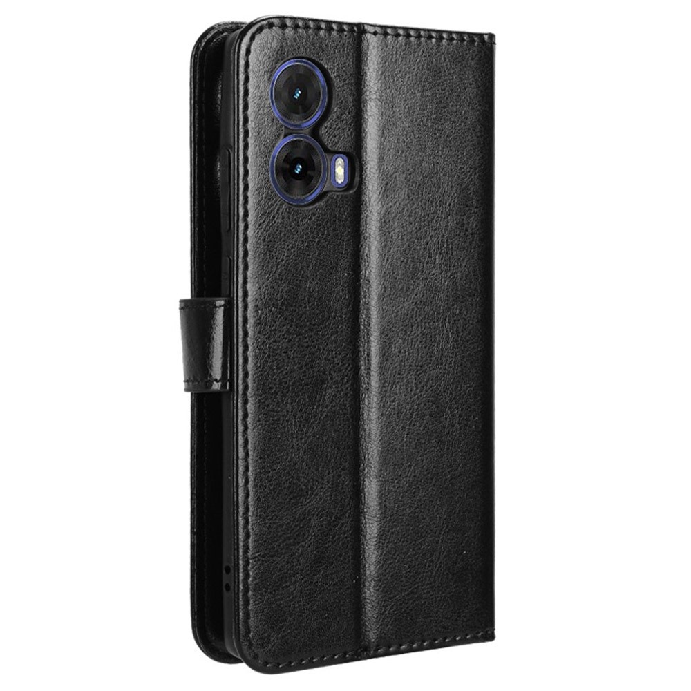 Crazy knižkové púzdro na Motorola Moto G85 5G - čierne