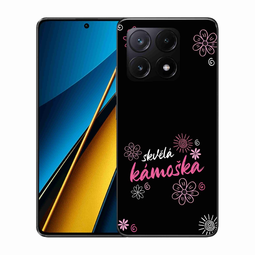 Gélový kryt mmCase na Xiaomi Poco X6 Pro 5G - skvelá kamoška čierne pozadie