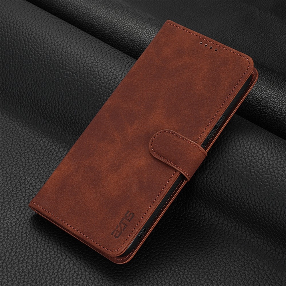 AZNS Case knižkové púzdro na Xiaomi Poco F8 Pro 5G - hnedé