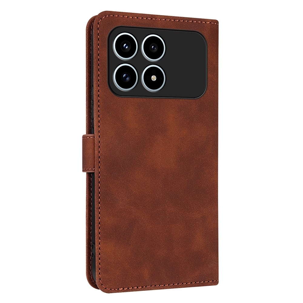 AZNS Case knižkové púzdro na Xiaomi Poco F8 Pro 5G - hnedé