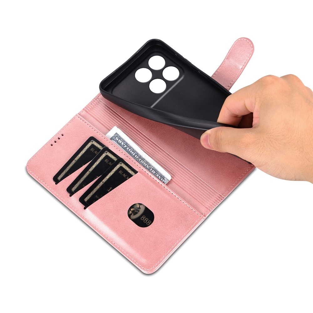 AZNS Case knižkové púzdro na Xiaomi Poco F8 Pro 5G - ružovozlaté