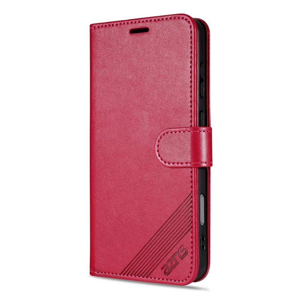 AZNS knižkové puzdro na Honor 600 5G - červené