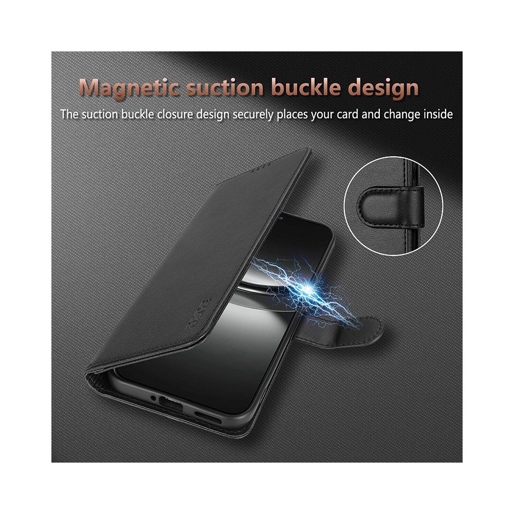 AZNS knižkové púzdro na Samsung Galaxy A57 5G - čierne