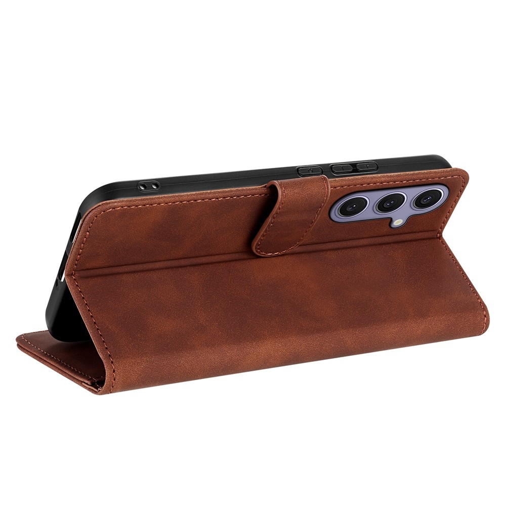 AZNS knižkové púzdro na Samsung Galaxy A57 5G - hnedé