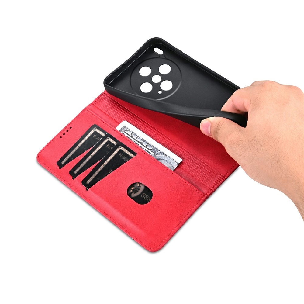 AZNS knižkové puzdro na Vivo X300 5G - červené