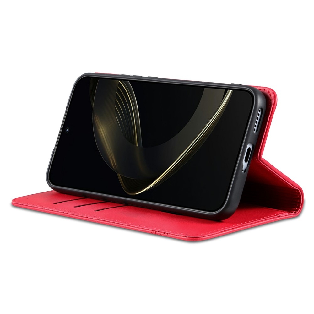 AZNS knižkové puzdro na Vivo X300 5G - červené