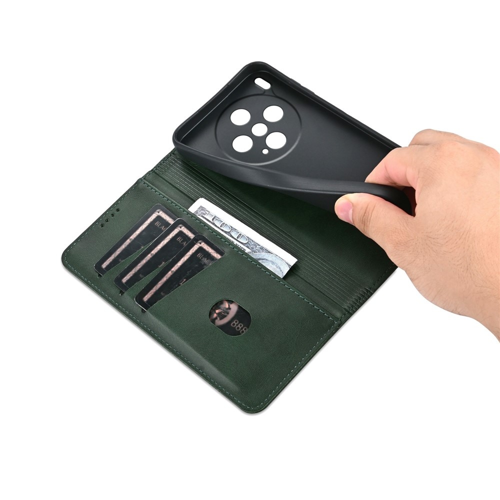 AZNS knižkové puzdro na Vivo X300 5G - zelené