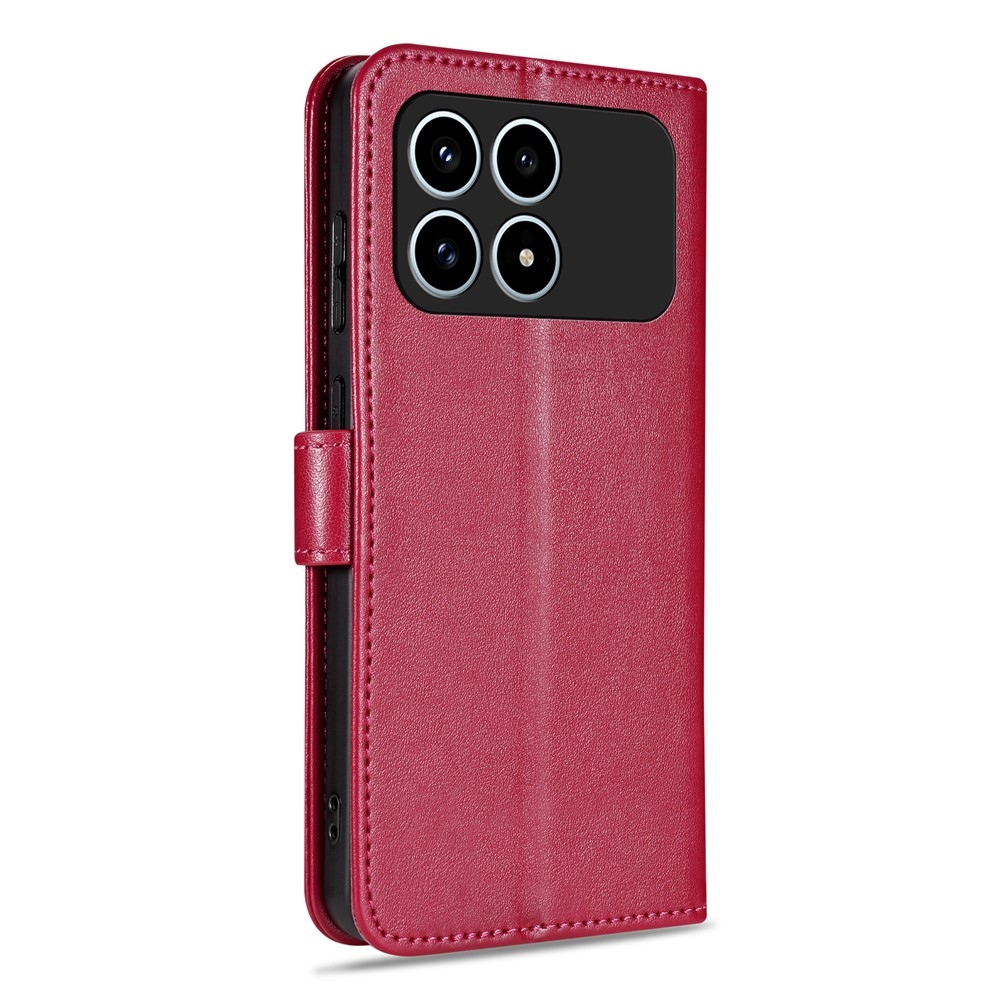 AZNS knižkové puzdro na Xiaomi Poco F8 Pro 5G - červené