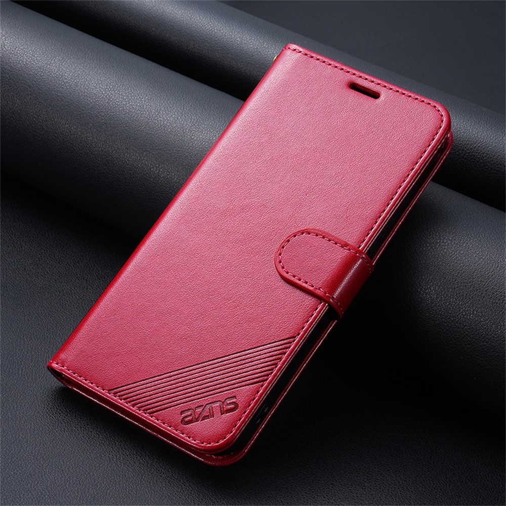 AZNS knižkové puzdro na Xiaomi Poco F8 Pro 5G - červené