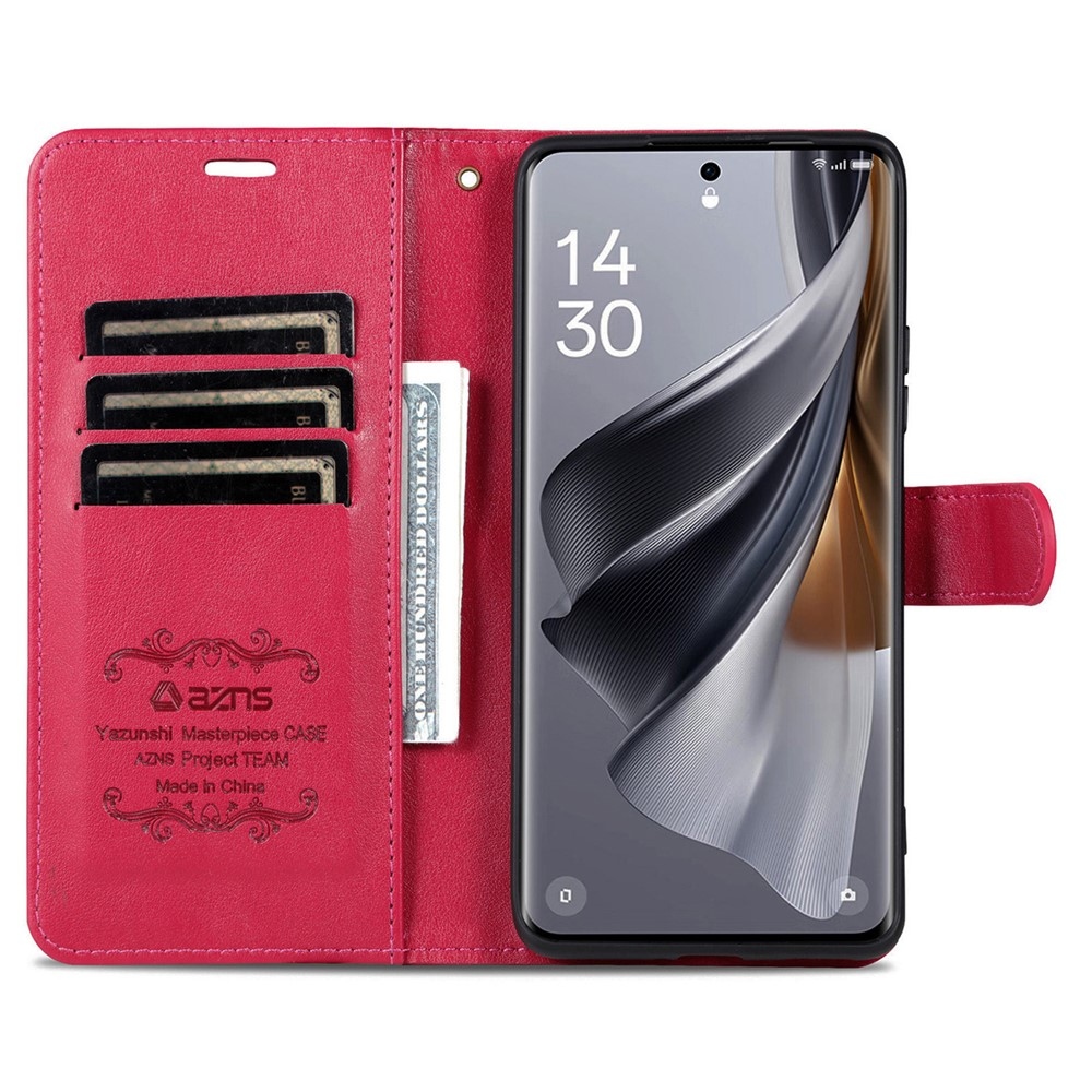 AZNS knižkové púzdro na Xiaomi Poco X8 Pro Max 5G - červené