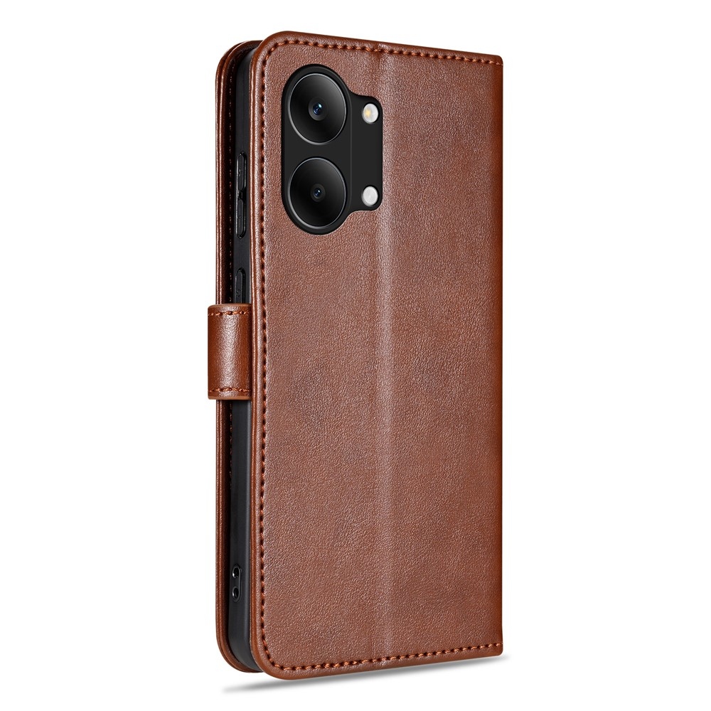 AZNS knižkové púzdro na Xiaomi Poco X8 Pro Max 5G - hnedé