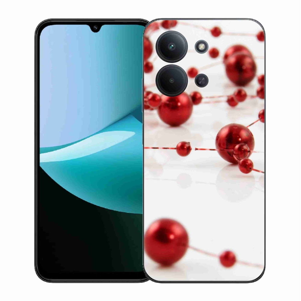 Gélový kryt mmCase na Xiaomi Redmi 15C 4G (171mm)/Poco C85 4G (171mm) - vianočná reťaz