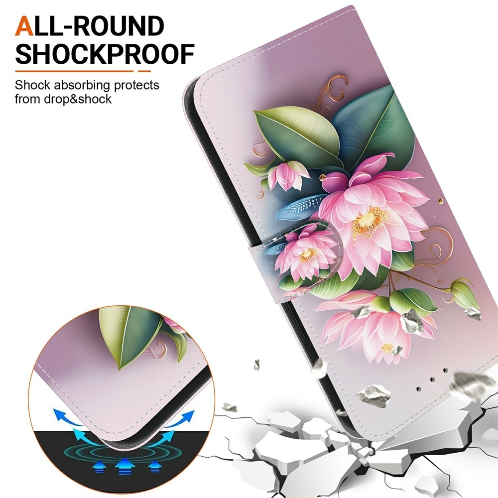 Versatile knižkové puzdro na Xiaomi 15T - lotusový kvet