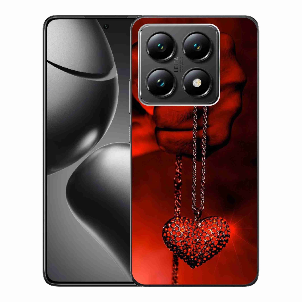 Gélový kryt mmCase na Xiaomi 14T - náhrdelník